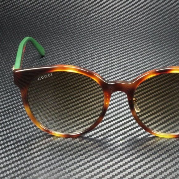 Gucci Round Havana 55mm Sunglasses main image 3